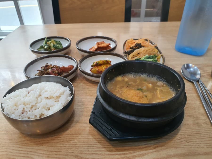 청국장 정식 이미지